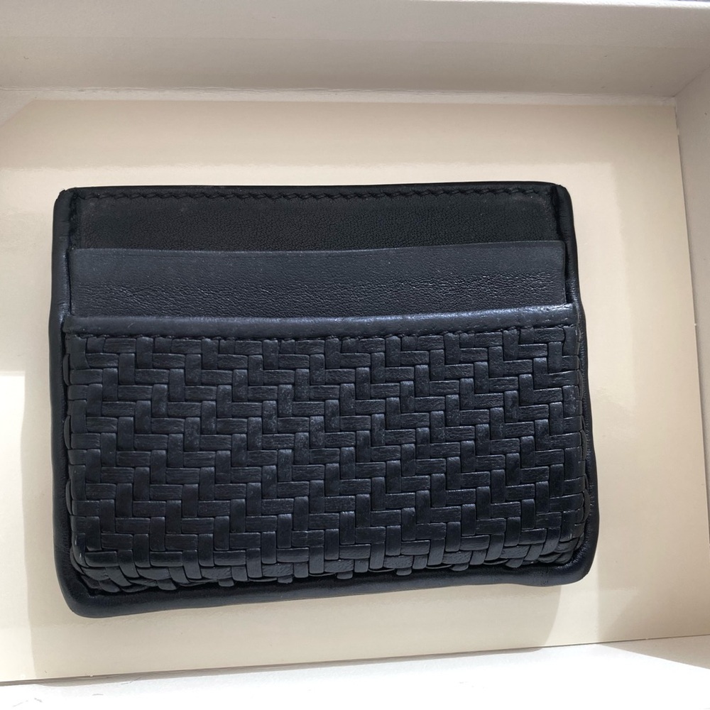 Pelletessuta™ Card Case | Men ZEGNA Cardholder 100% Authentic